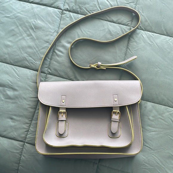 Indigo Gray Bookbag/Satchel - Picture 2 of 11